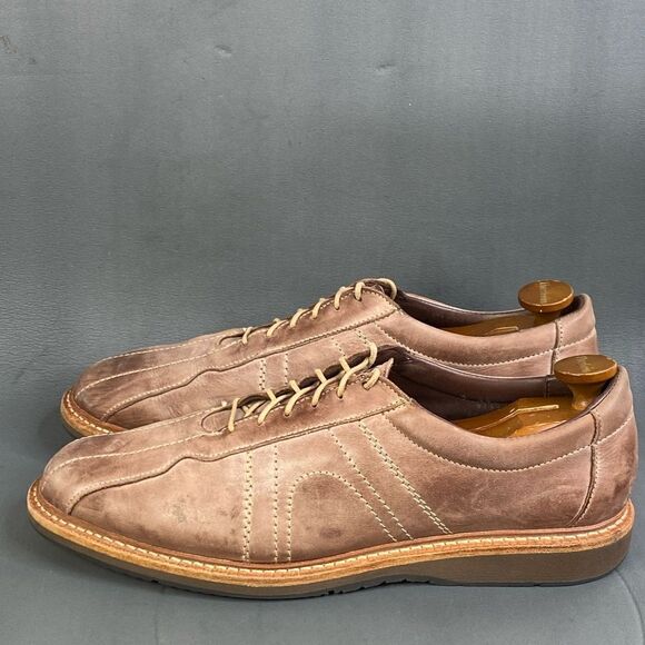 Allen Edmonds Men's Voyager Comfort Oxford beige brown shoes size 13 - Picture 4 of 10